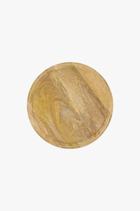 Zusss houten stylingbord 30 cm naturel / goud