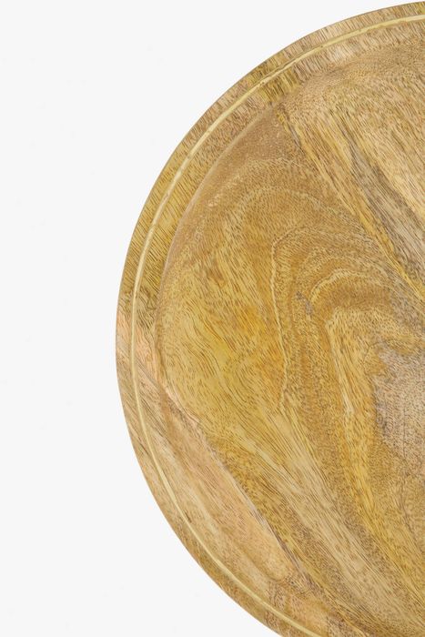 Zusss houten stylingbord 40 cm naturel / goud