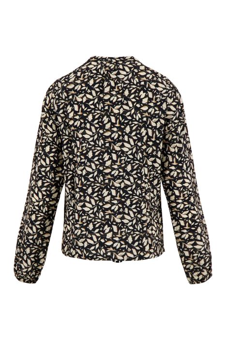 Zusss blouse blaadjes print