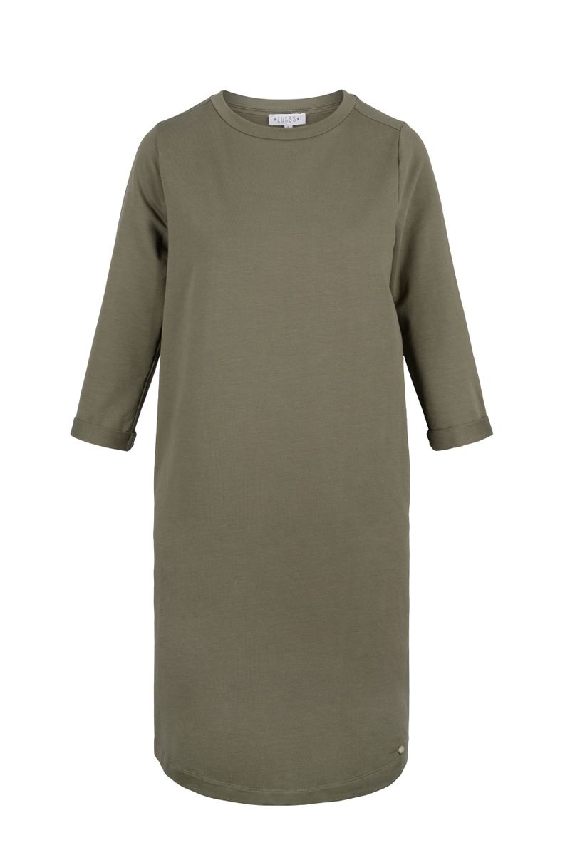 Gebruikelijk Monica in de buurt Zusss jurk | In de kleur olijfgroen | ZUSSS.nl