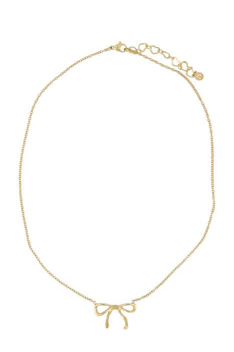 Zusss ketting met strik goud