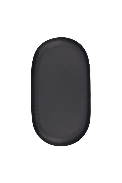 Zusss ovalen stylingbord metaal 30x15cm zwart