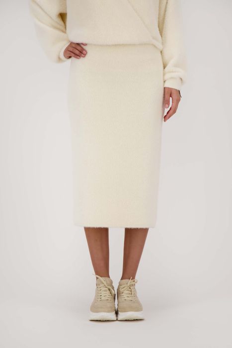 Zusss rok in fluffy garen creme