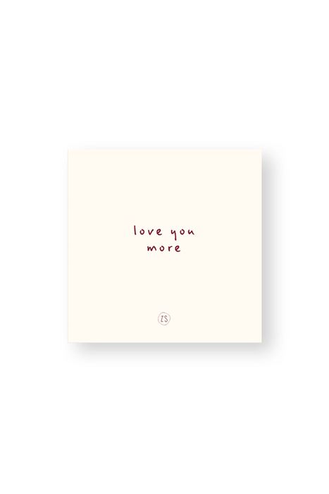 Zusss servetten love you more 12,5x12,5cm off white/rood